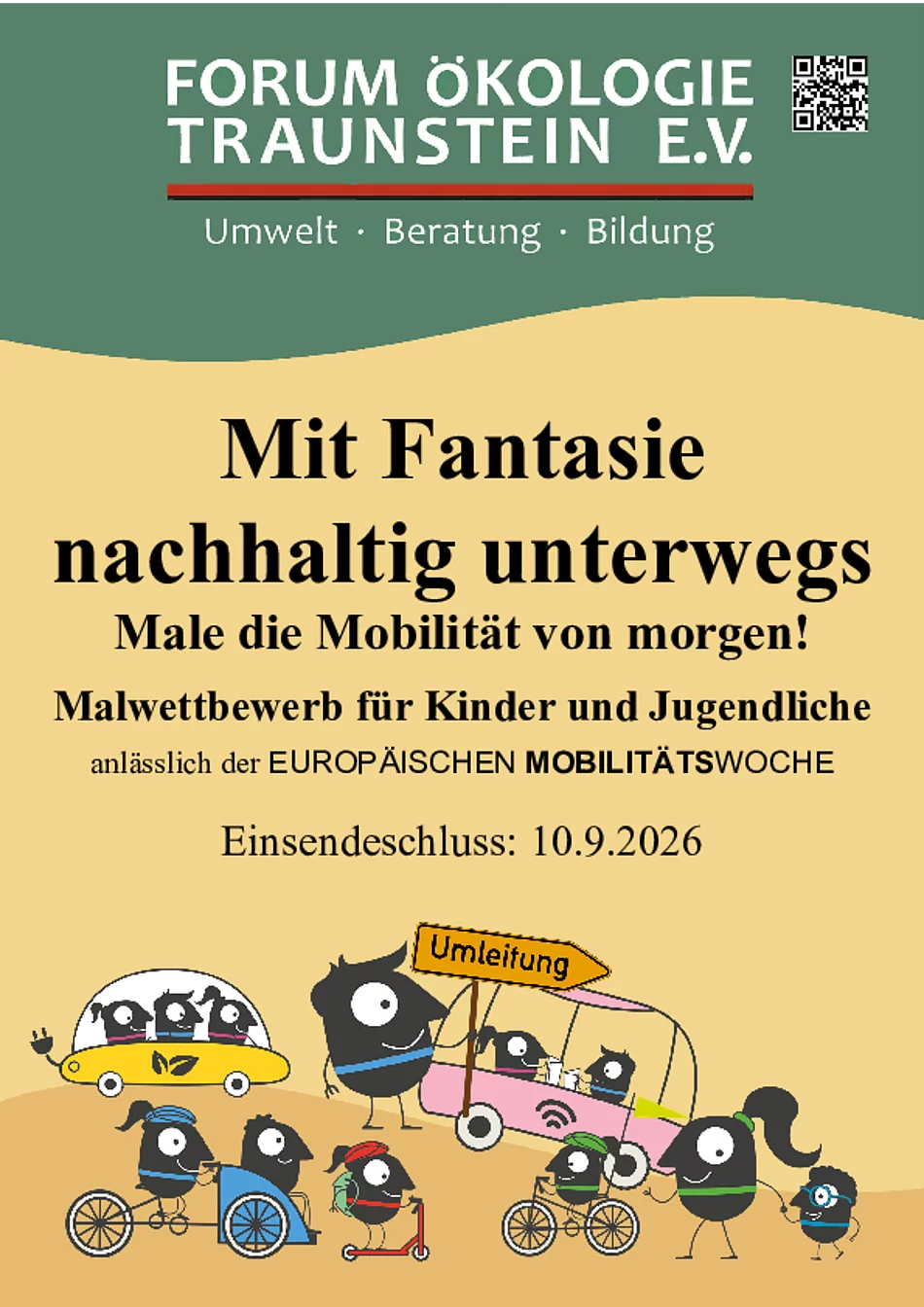 Malwettbewerb für Kinder und Jugendliche